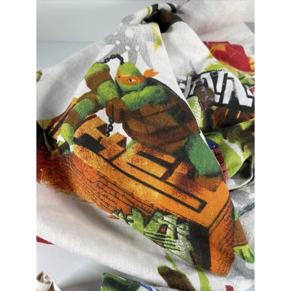 TEENAGE MUTANT‎ NINJA TURTLES Twin Flat And Fitted Sheets Nickelodeon 2013